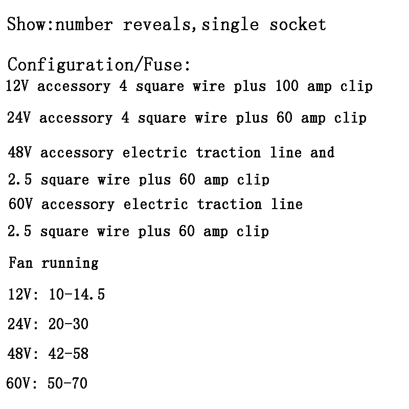 Modified wave inverter 12V/24V/48V/ 60V-1100W vehicle-mounted or household