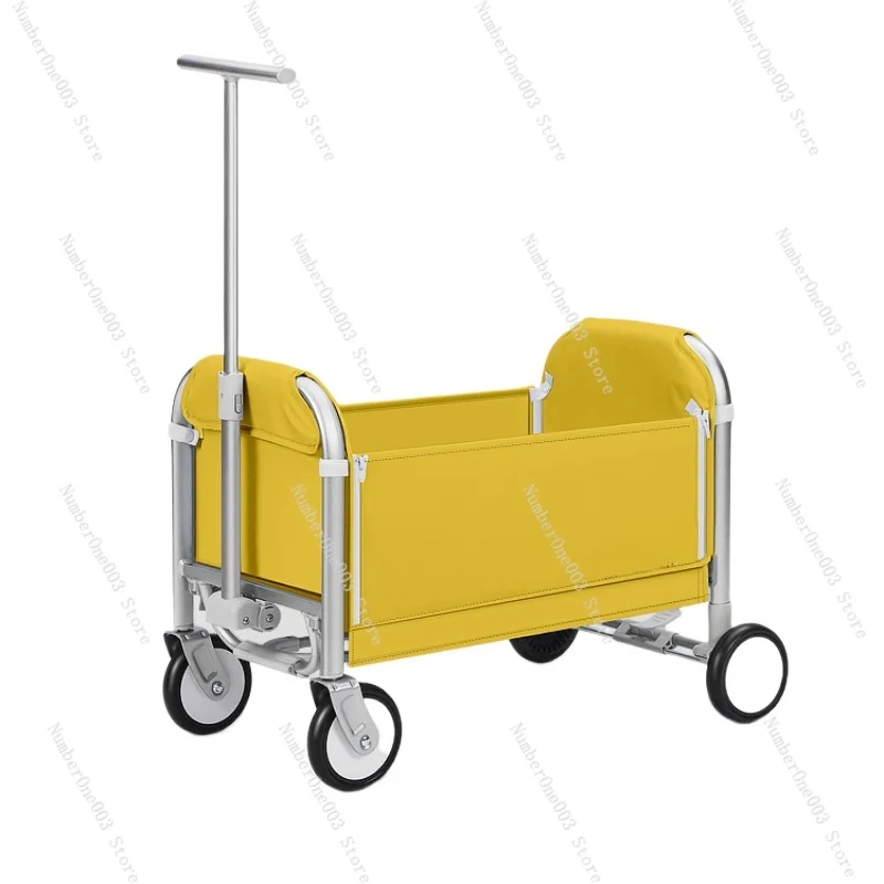 

Aluminum Alloy Outdoor Camp Trolley, Ultra Light Folding, Shopping Small Pull Trailer