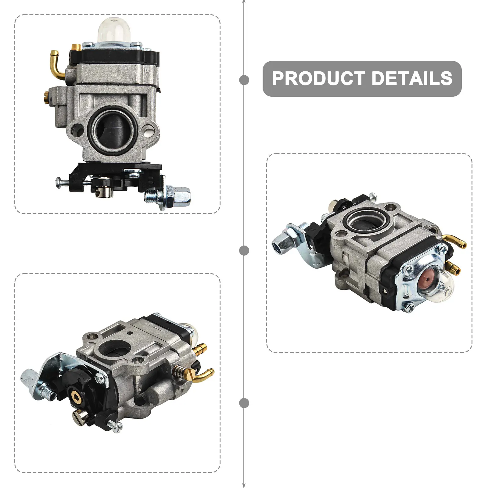 Carburetor For Outdoor Tools Carburetor Kit Sturdy Material 43CC Engine Comprehensive Set Enhanced Performance
