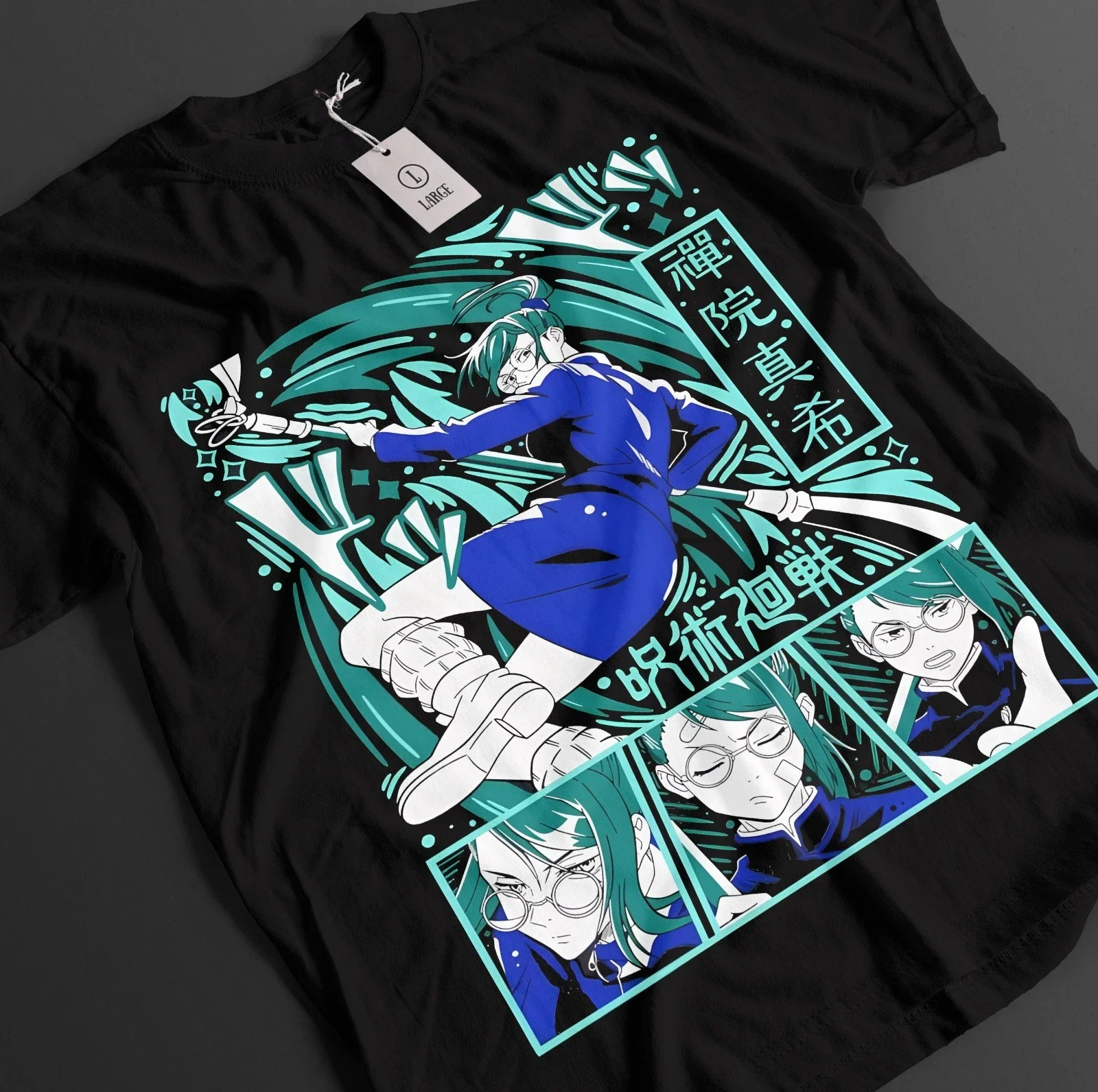 2026 Summer Jujutsu Kaisen Retro Cosplay T-shirt Men's Super Casual Cotton Printed Short-sleeved Unisex Children's Sports Shirt