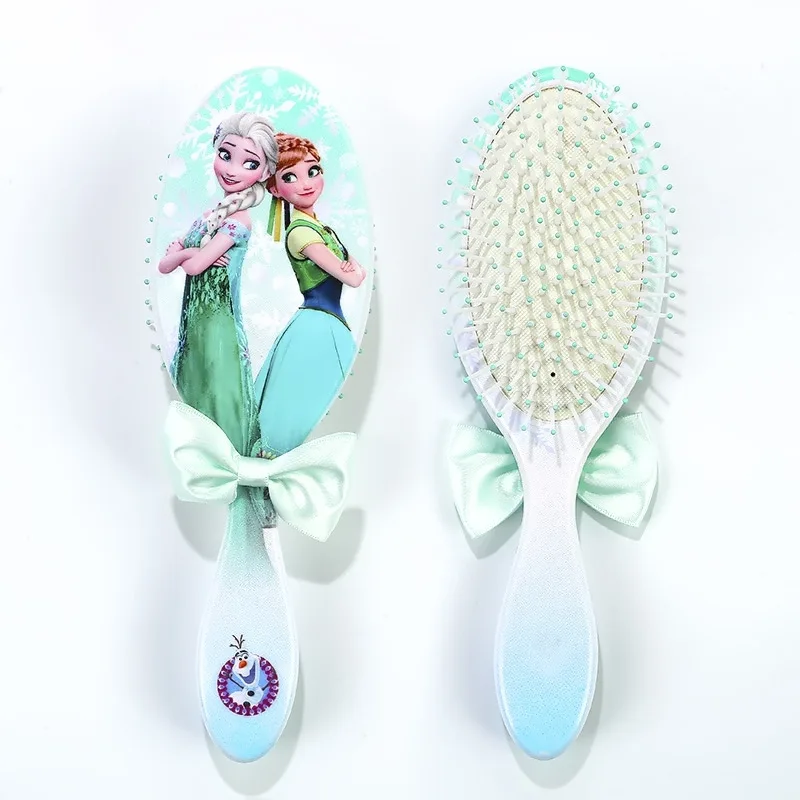 Disney Frozen Girls Comb Sofia Princess Minnie Mickey Children Cute Air Cushion Hair Massage Comb Toys Gifts