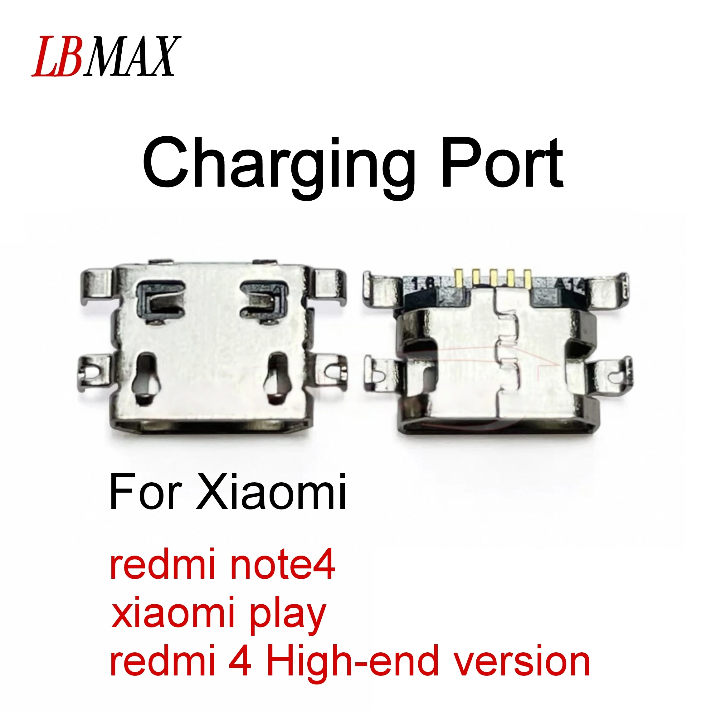 

10-100 шт. USB-разъем для зарядки, док-станция, разъем для Xiaomi redmi note 4 xiaomi play redmi 4, высококачественная замена