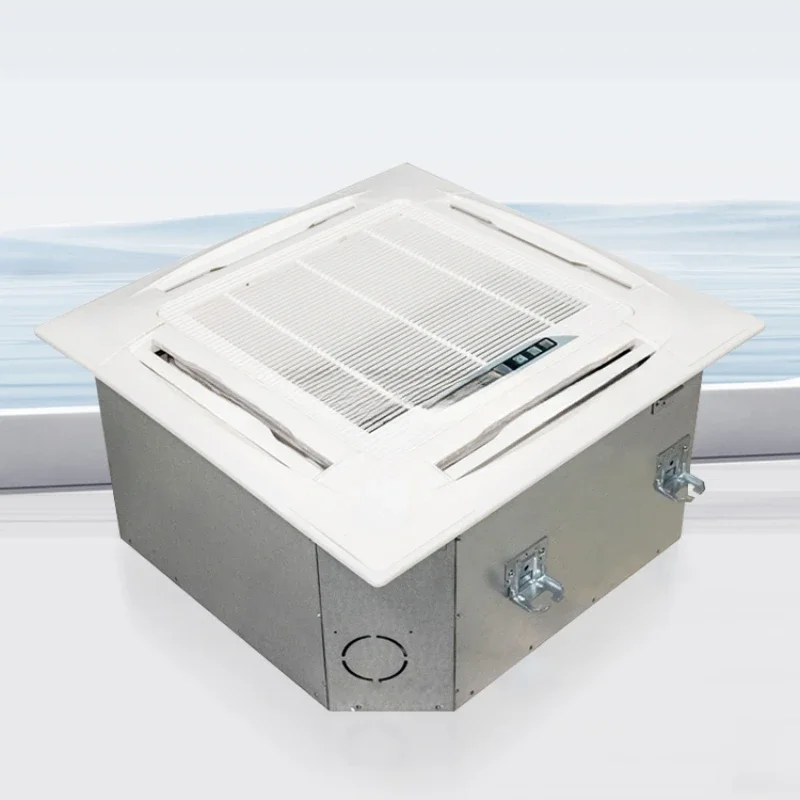 

FP170 FP204 FP238 Water Cooled FCU Hotel Hospital Factory Living Room Cassette type Fan Coil Unit