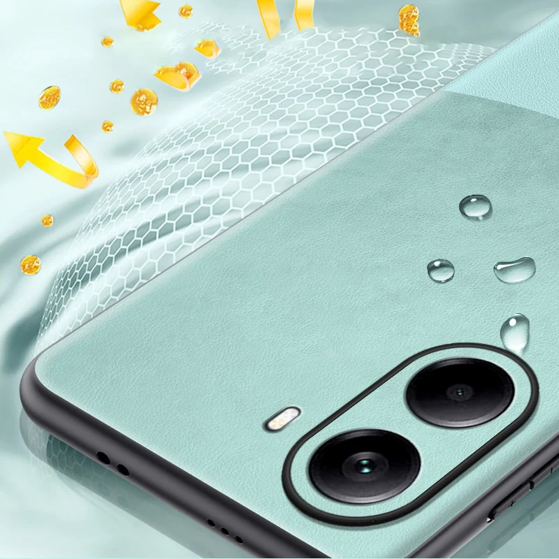 For Xiaomi Poco X7 Pro Чехол для Case Cover Coque Funda Shockproof Luxury Leather Case For Xiaomi Poco X7 Pro