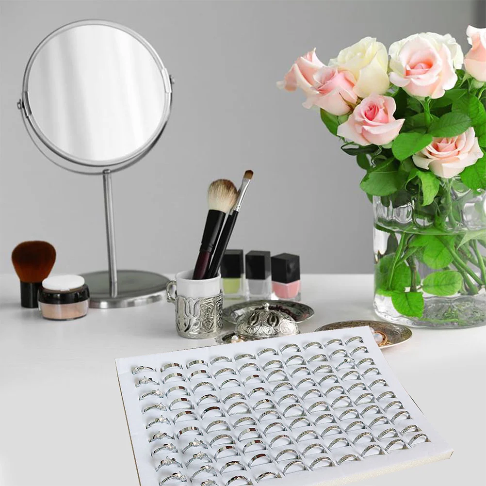 

2Pcs Jewelry Box Insert Sponge Soft Cushion for Rings Earrings Multi Slot Display Organizer Pad Ring Holder Insert