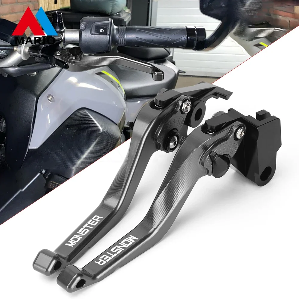 

For DUCATI 796/696 796 696 MONSTER S2R 800 695 620 MTS 400 MONSTER 2003-2014 Motorcycle Accessories CNC Brake Clutch Levers