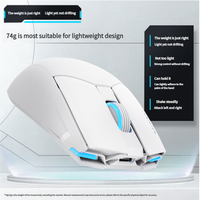 MACHENIKE M7Pro Wireless Gaming Mouse,26,000 Dots Per Inch,PAW3395 Sensor,RGB Backlit,Ergonomic Design,6 Programmable Buttons