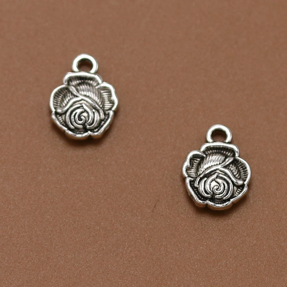 

50 Pcs Alloy Pendant Charm Jewelry Making Pendants DIY Charms Three-dimensional