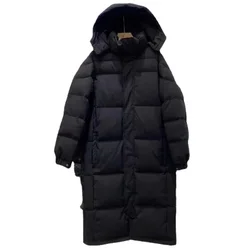 Manteau long en duvet de canard blanc pour femme, manteau épaissi imbibé, parkas coupe-vent à capuche, chaud, couple, mode d'hiver, nouveau, 2023