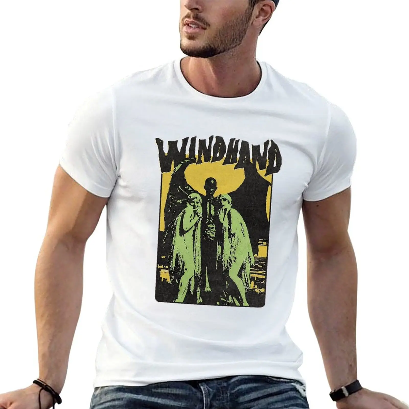 

Best-Great-Art-Of-Windhand T-shirt animal prinfor boys funnys korean fashion heavy weight t shirts for men