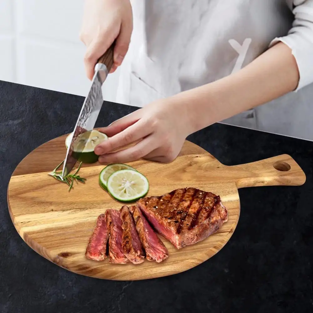 Durable Chopping Board Smooth Surface Cutting Board Wear-resistant Convenient Fruit Vegetables Cutting Block Kitchen Supply