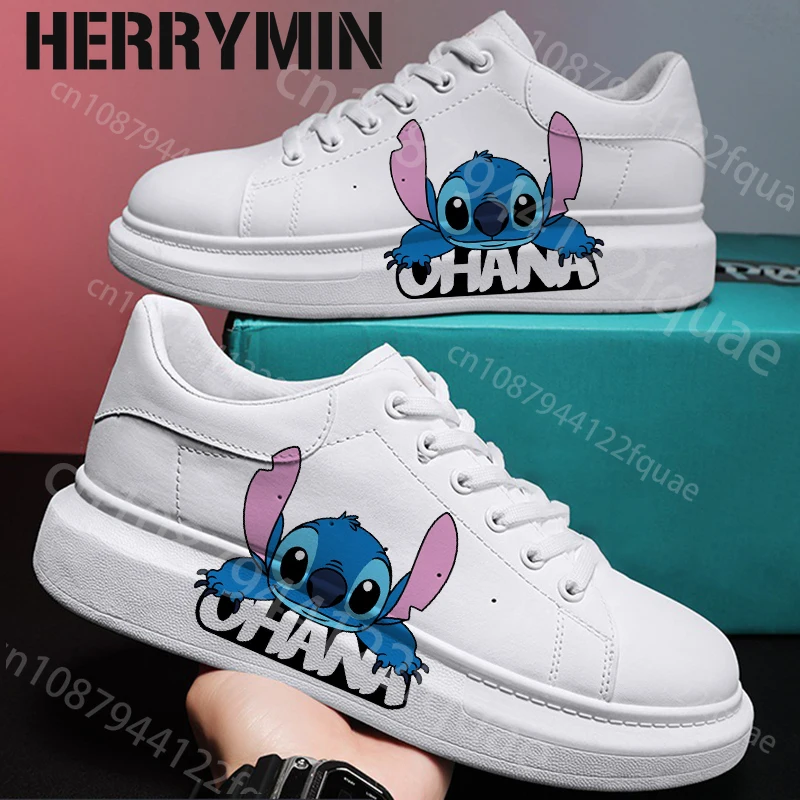 Stitch shoes Sneakers Men Women couple casual Shoes Male Platform kateboarding Fashion Girls Casual Shoes flats 3D graffiti