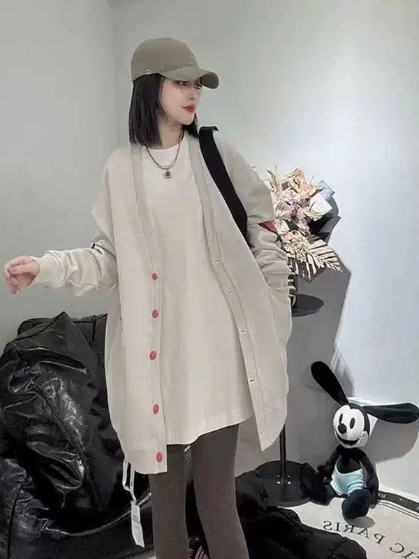 حجم كبير 300 Pou الأمريكية الرجعية المطبوعة البيسبول Jaet المرأة فضفاضة عارضة أعلى البوليستر النايلون ألياف كوزيت