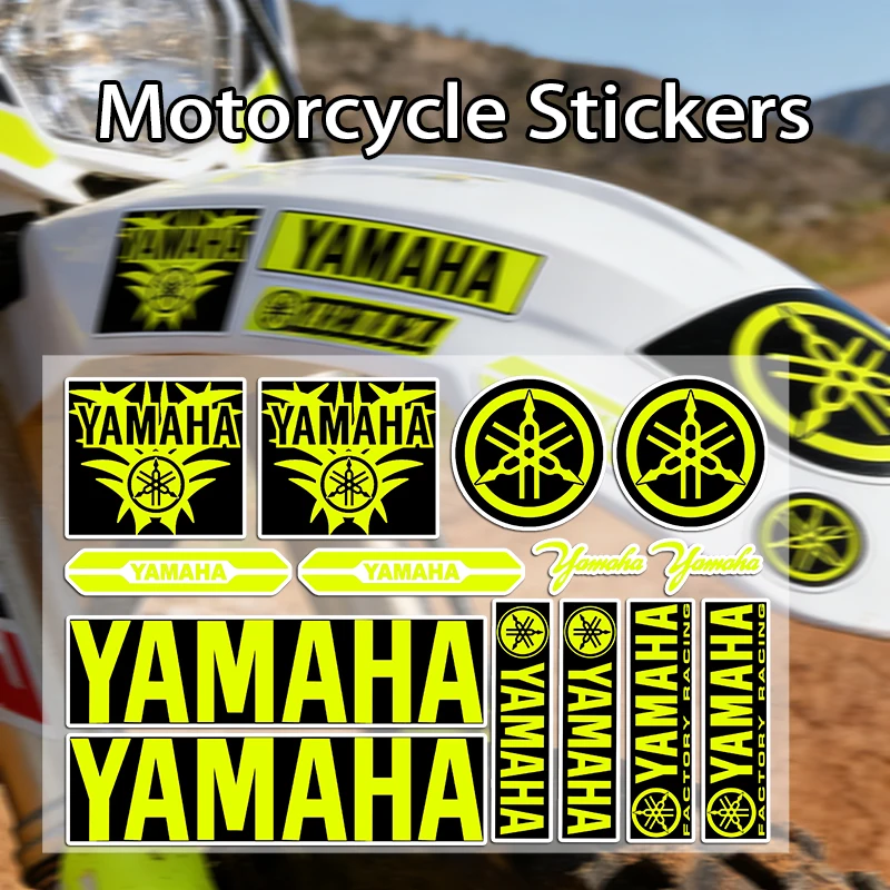 

For YAMAHA Stickers Moto Sticker Auto Body Bumper Windows Motorcycle Laptop Walls Vinyl Decal Car Tuning Accessories