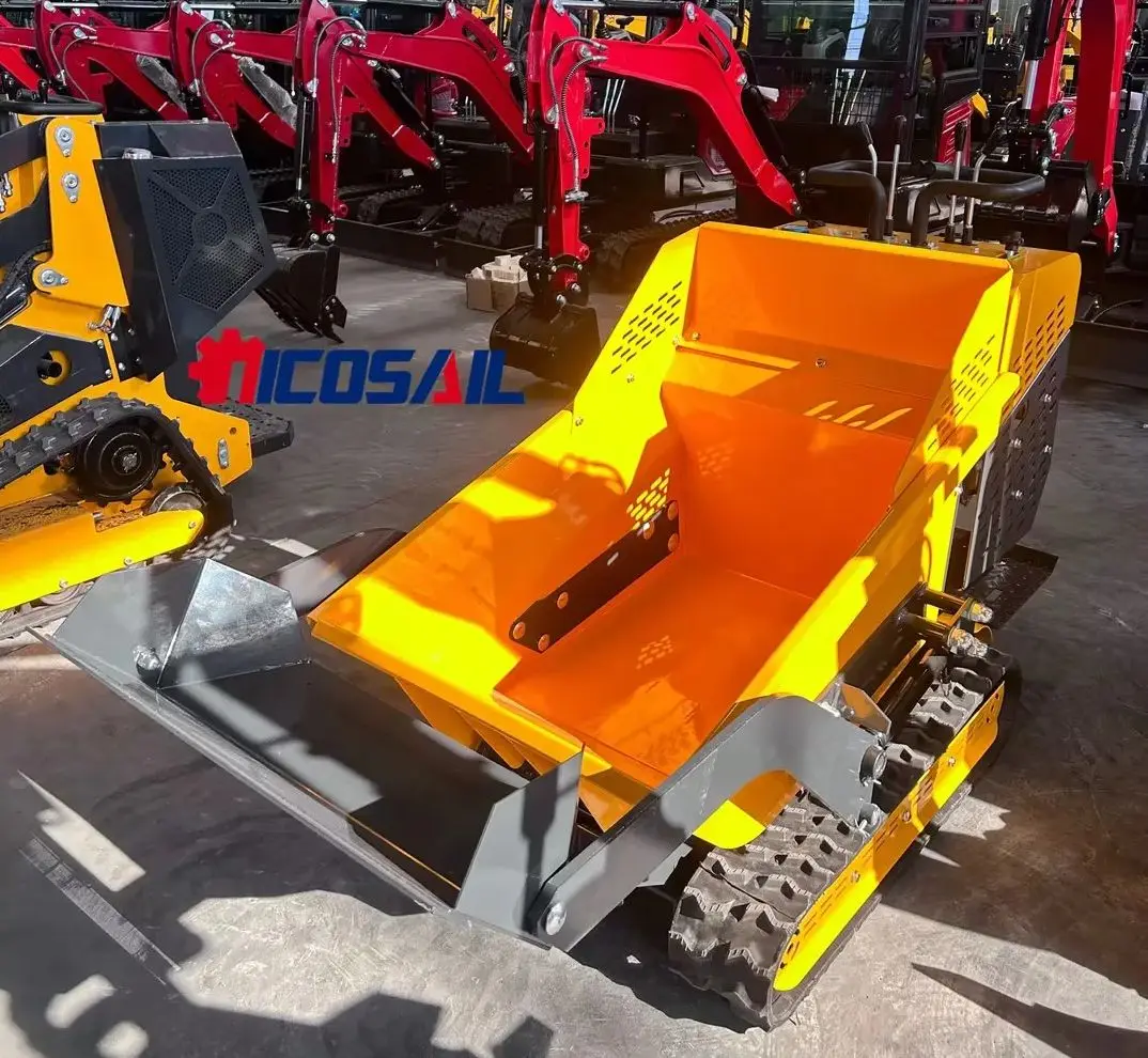 

Factory price: Small mini truck tipper, diesel hydraulic track tipper, small multifunctional mini tipper