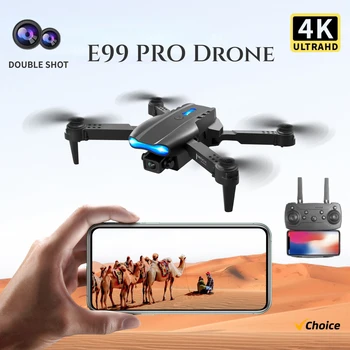 New E99Pro RC Drone 4K Professinal With 1080P Wide Angle HD Camera Foldable Helicopter WIFI FPV Height Hold Gift Toy