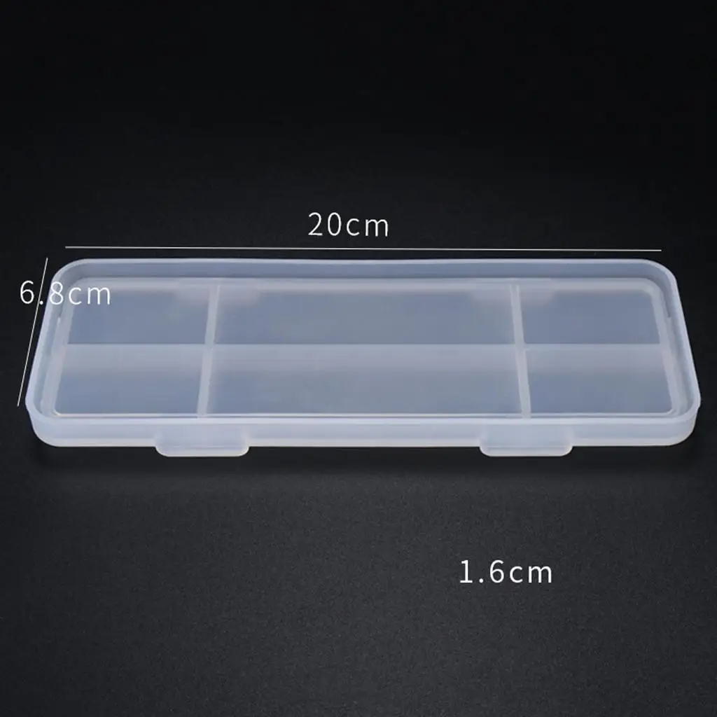 

Silicone Storage Mold Transparent Resin Casting Mould for Jewelry Box Organizer DIY Epoxy Crafts Pot Plaster Projects