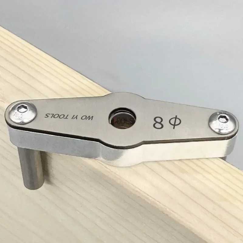 Woodworking Positioning Punch Center Straight Hole Specific Diamond Easy To Carry Drilling Assistant Precise Positioning Tool