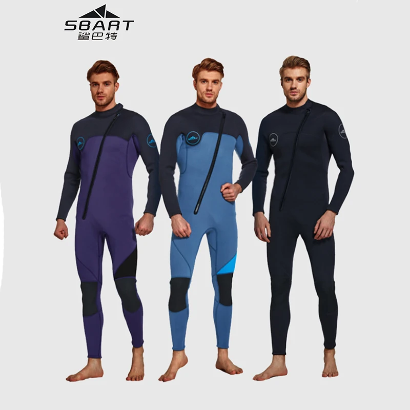 

Sbart New 3MM Surfing Fish Hunting Wetsuit Men's Deep Sea Catching Fish Warm Wetsuit Diving Apparel