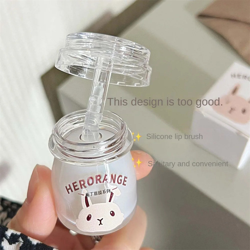 Een Slaapkamer Een Woonkamer Voedende Verzacht Lip Textuur Verjongende Populaire Delicate Hooggewaardeerde Konijnenpudding Lipmasker