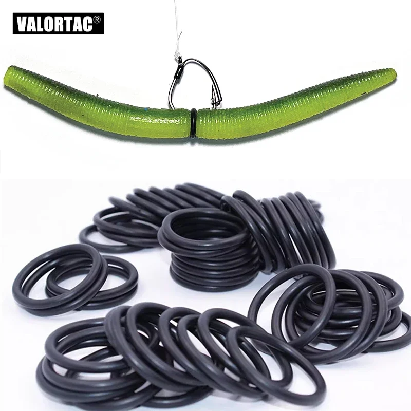 Wacky O Ring Inner Diameter 4.5mm 5.5mm, Fishing Accessories 50Pcs/lot,  jigging Fishing Tackle Set For Neko Rig Fishing Tackles