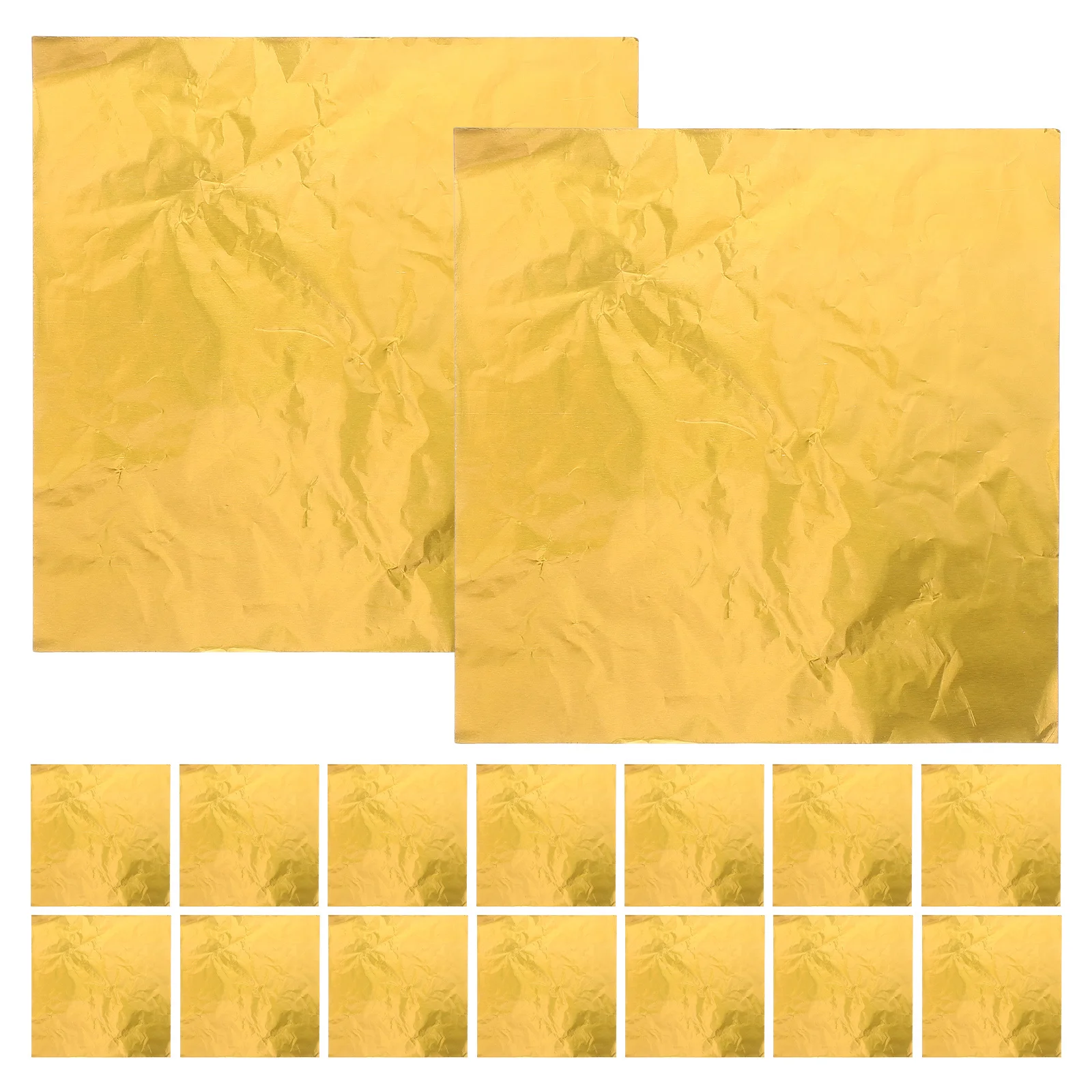 

100Pcs Aluminum Foil Wrappers Chocolate Candy Paper for Small Tangerine Packaging Homemade Treats Truffle Wrapping Candy