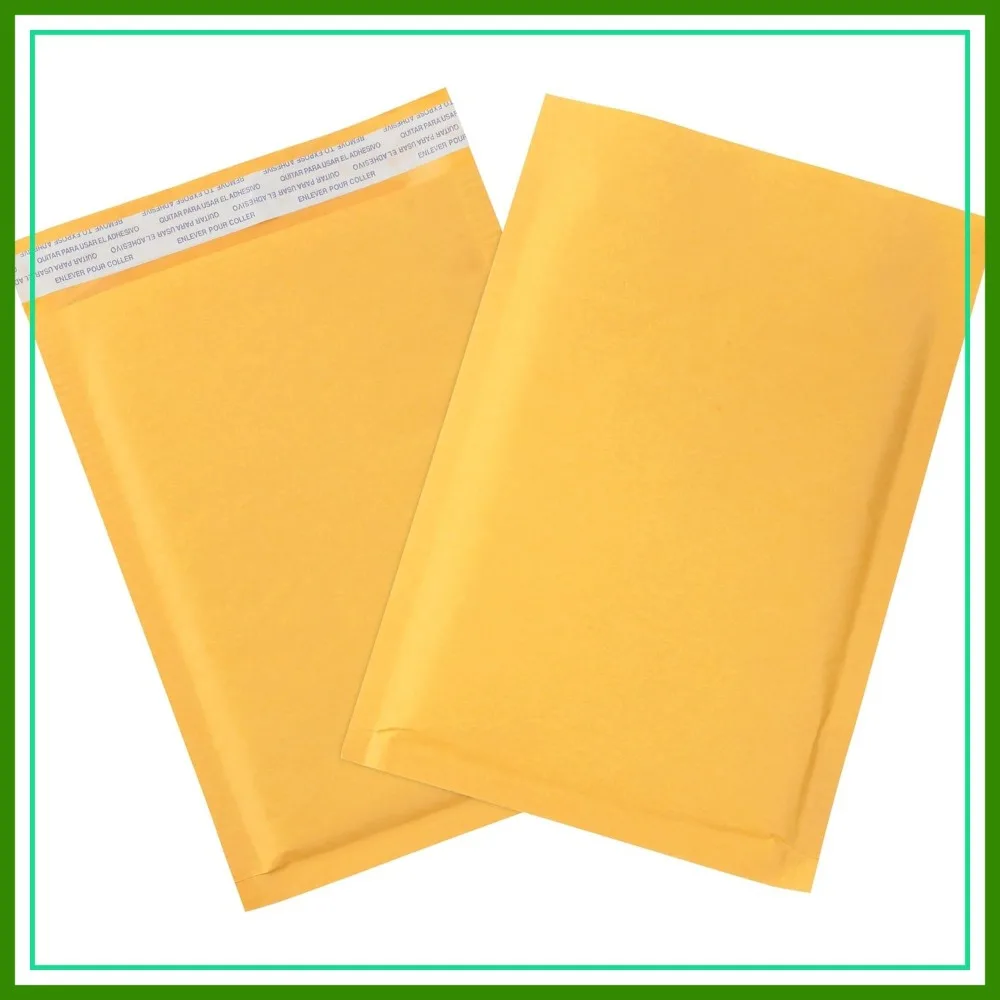 

6 x 10" Kraft Bubble Mailers (250-Pack) - Brown Padded Envelopes, Self-Seal Shipping Bags for Business, Heavy Duty Cushioned Mailing Envelopes