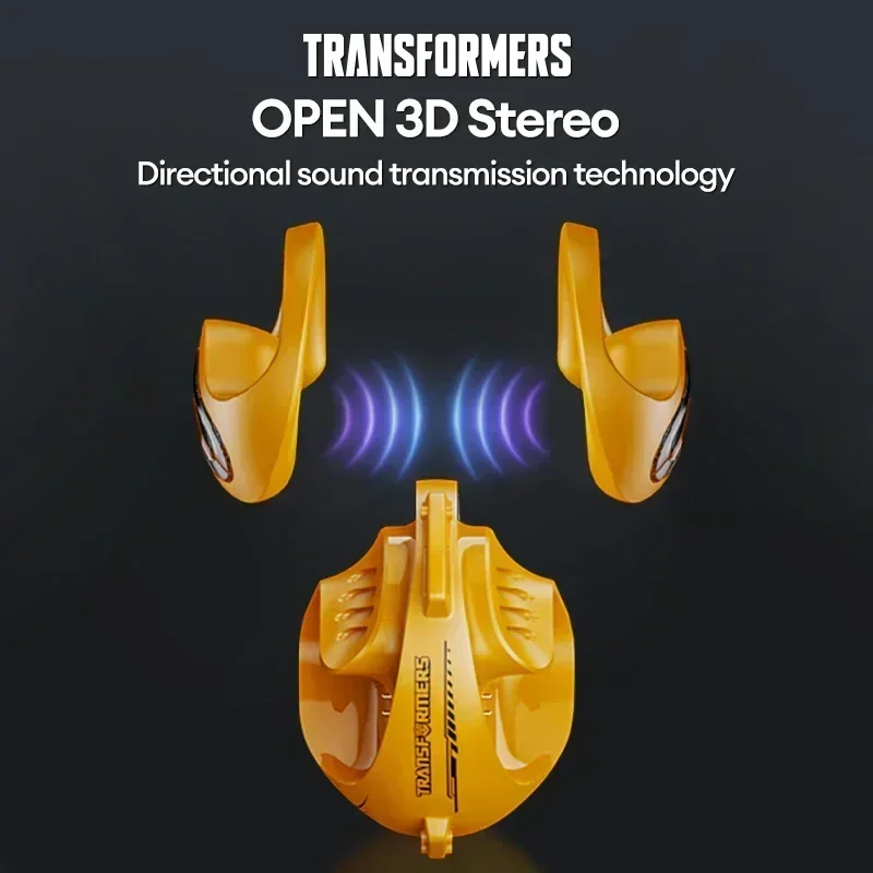 

TRANSFORMER Wireless Bluetooth Ear Hook Headsets RGB Surround Sound Music Sport Gaming Earbuds Noise Reduction Earphones TF-T07