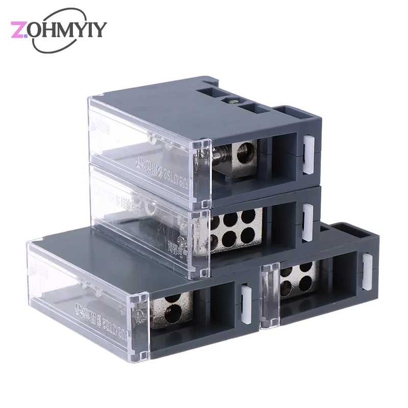 150A Din Rail Terminal Block Distribution Box One in Multiple out Universal Power Junction Box for Circuit Breaker