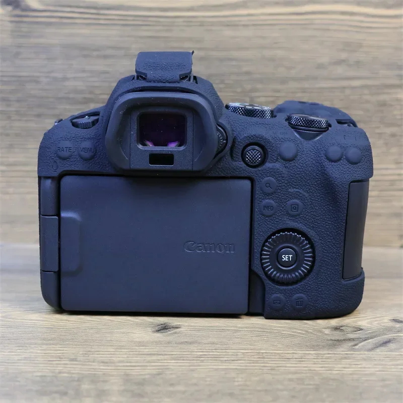 Silicone Case for Canon EOS R6 Mark II 2 Dustproof Scratchproof Soft Camera Cover Bag for Canon R6 R6II Anti-skid Skin Accessory