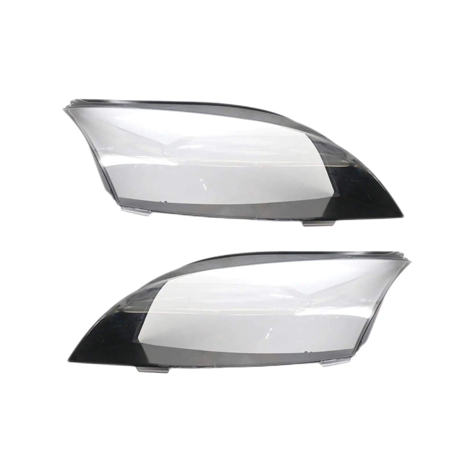 Auto Headlight Lens Cover, Replacement AU2502213 AU2503213 Head Lamp Shade Shell Fits for Audi TT