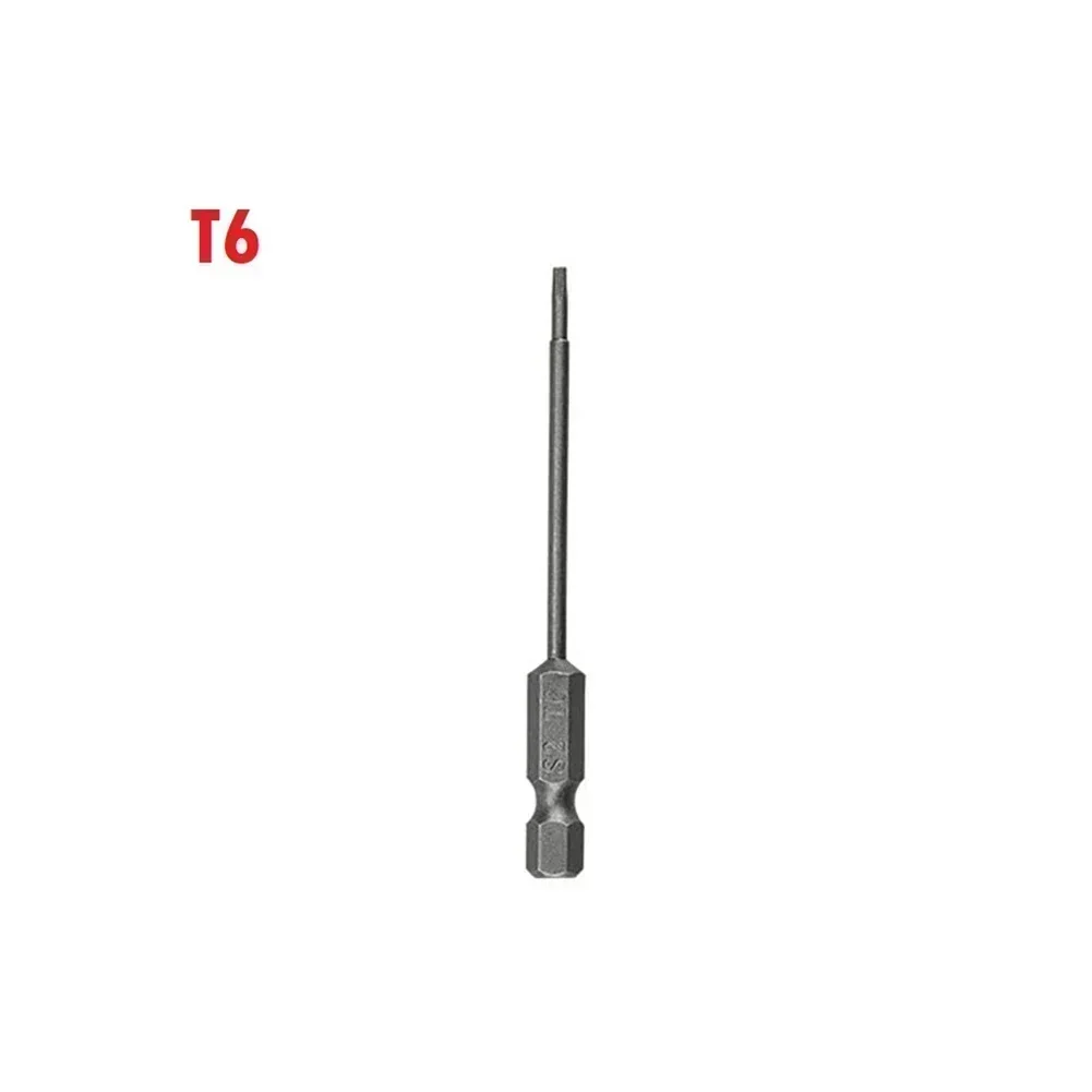 1Pcs 75mm Long-T40 Magnetic Torx Screwdriver Bits Set Electric Screwdriver Head T7 T8 T15 T20 T25 T27 T30 T40