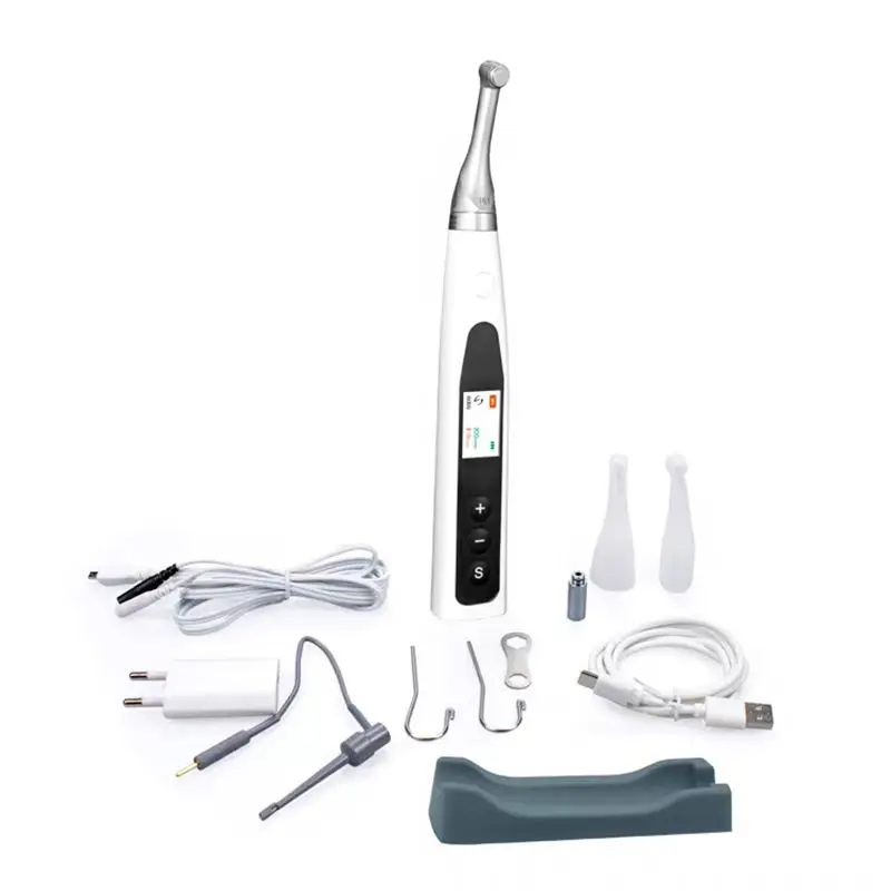 Cordless Den tal Reciprocating Endodontic Motors 16:1 Contra Angle Handpiece Head Endomotor with Apex Locator