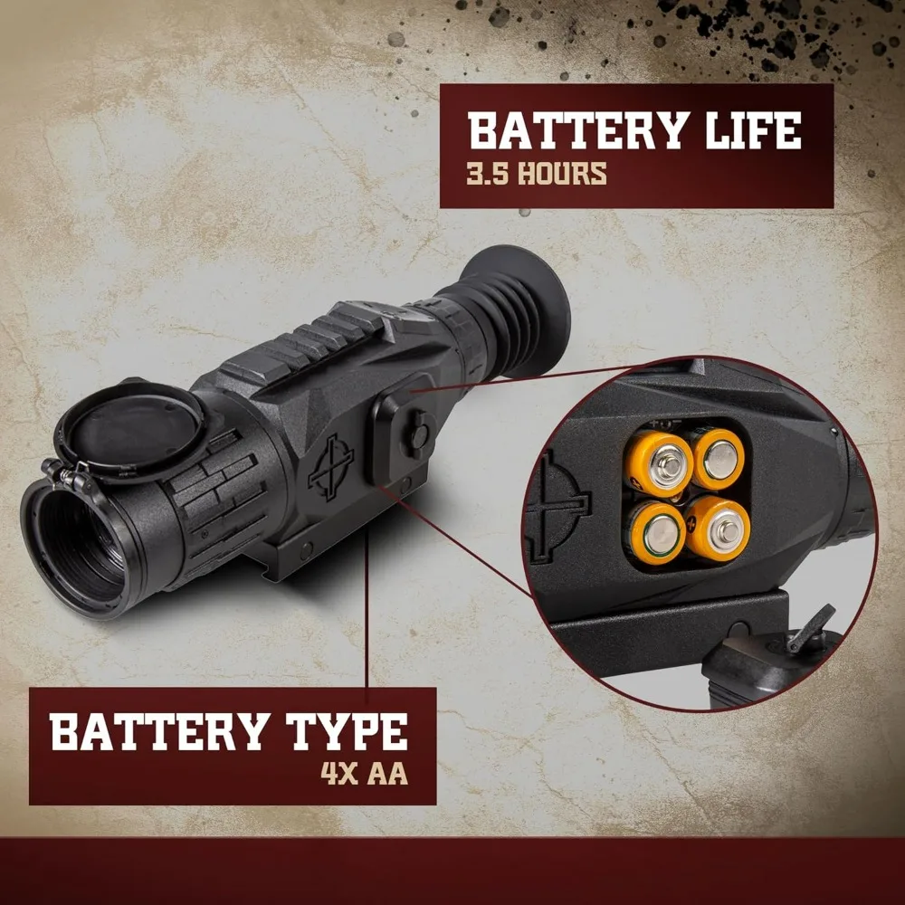 Mira telescópica de visión nocturna digital Wraith