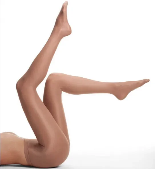 Damen Frauen glänzend glitzern glänzend schiere Nachtclub Ballsaal Latin Ballett ultra schimmernde/schimmernde Fuß Tanz strumpfhose Strumpfhosen – Detail 4
