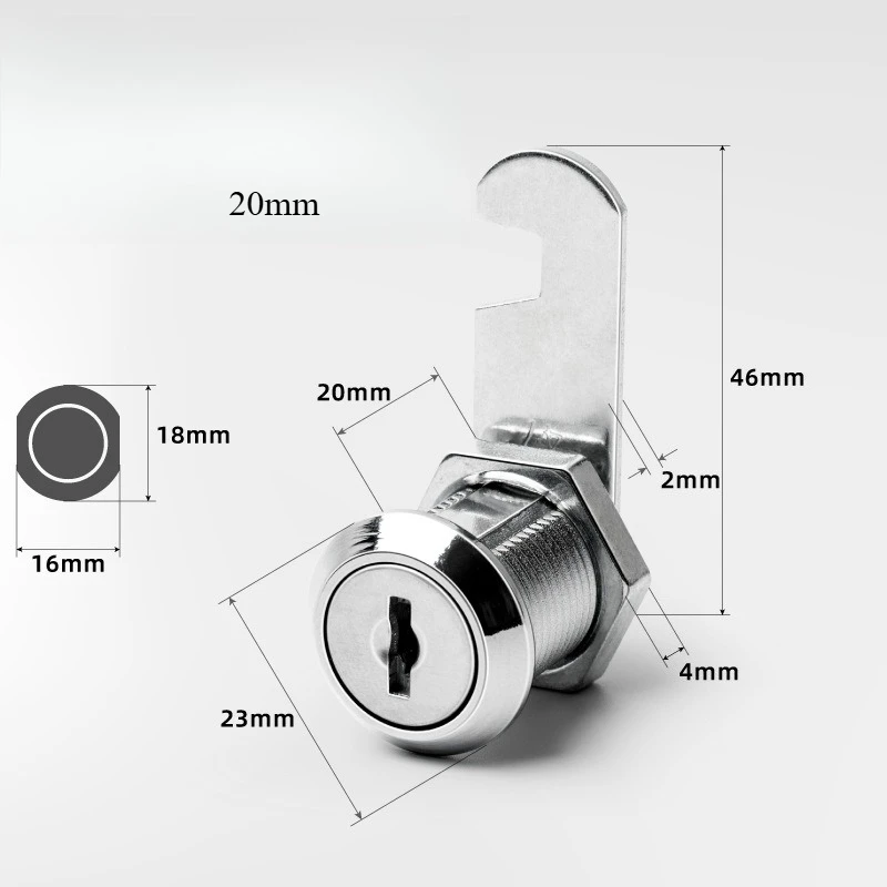 Zinc Alloy Office Locks Mailboxes Lockers Iron Cabinets Filing Cabinets Distribution Boxes Round Locks  Lock Cores Wholesale