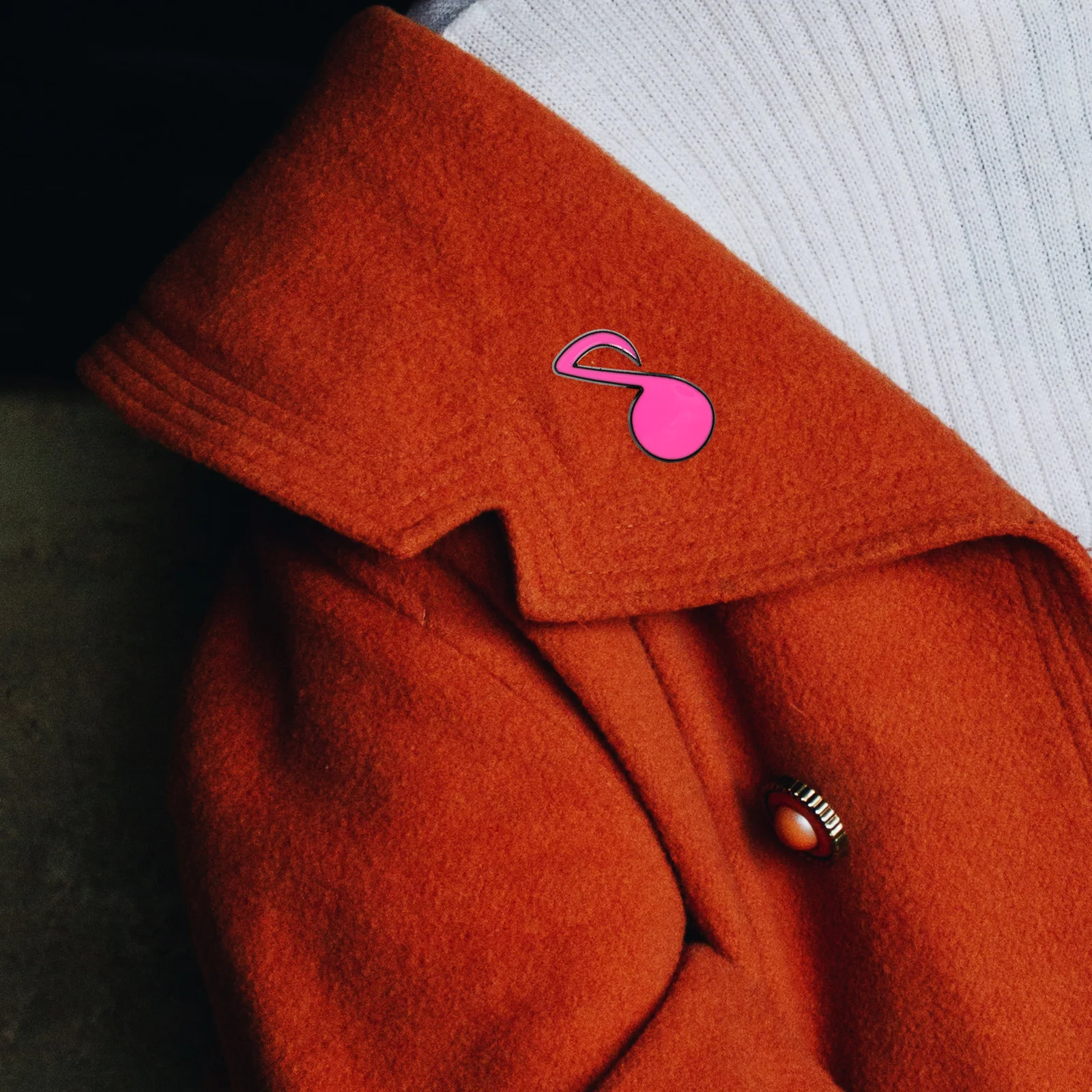 

Music Note Brooch Pin Enamel Brooch For Clothing Bag Shawl Decor Musical Symbol Lapel Pin Travel Pins Backpacks