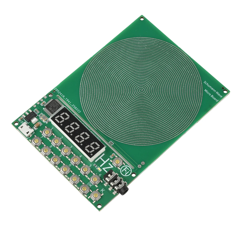 DC 5V 0,01Hz-100000Hz Einstellbare Frequenz 7,83HZ Schumann-Wellen-Generator Sinuswellen-Signalgenerator 3,5MM Audio-Resonator – Detail 12