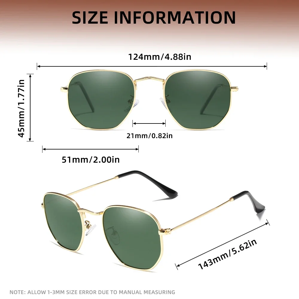 نظارات شمسية كينغ دريم تريند كلاسيكية مستقطبة UV400 بعدسات ظلال للرجال والنساء نظارات السفر والشاطئ