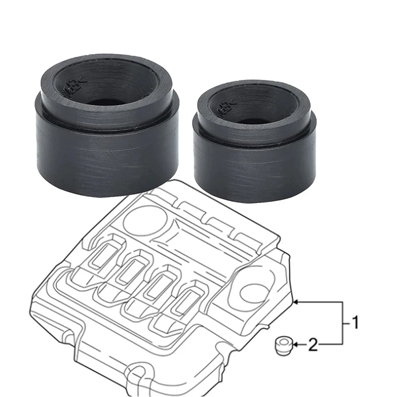 Car Rubber Grommets Engine Cover Direct Replacement For VW Touareg Tiguan Jetta Bora Golf 4 MK4 CC Passat Skoda Fabia 2 Parts view 4