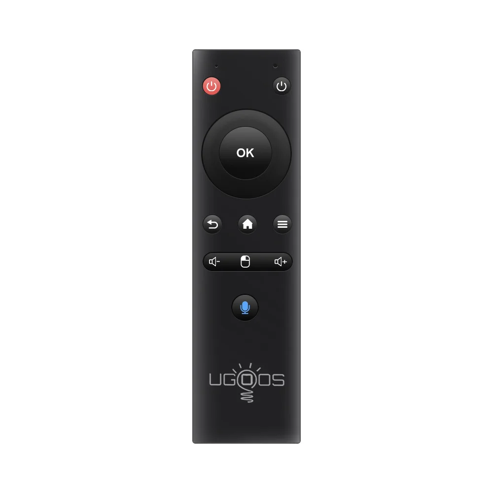Original UGOOS BT Voice Remote Control Replacement For Ugoos AM6B PLUS AM6 PLUS X4Q Pro Extra TOX1 TOX3 TOX4 Android TV Box