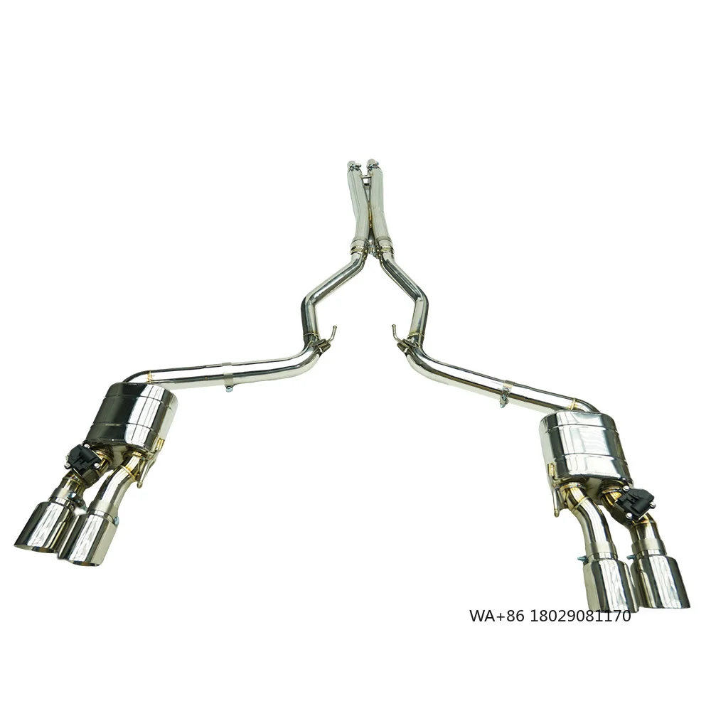 

High-performance Exhaust Stainless Steel Modification for GT 5.0L V8 2022-2025 Catback Exhaust Pipe Muffler