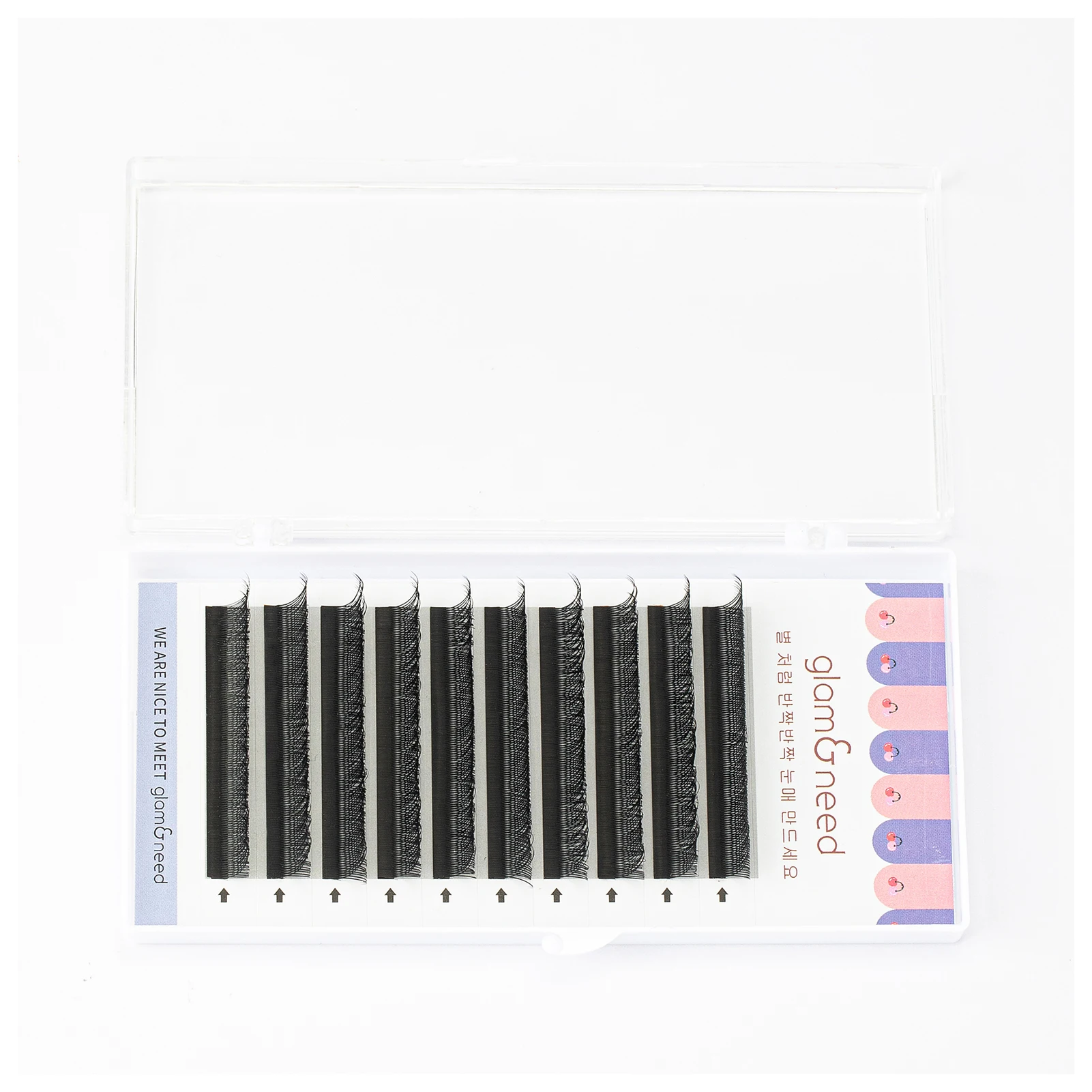 Y Shaped Grafting Eyelashes Sectional Split Tips Lashes Weaving Eyelashes for Women and Girls Makeup DIY