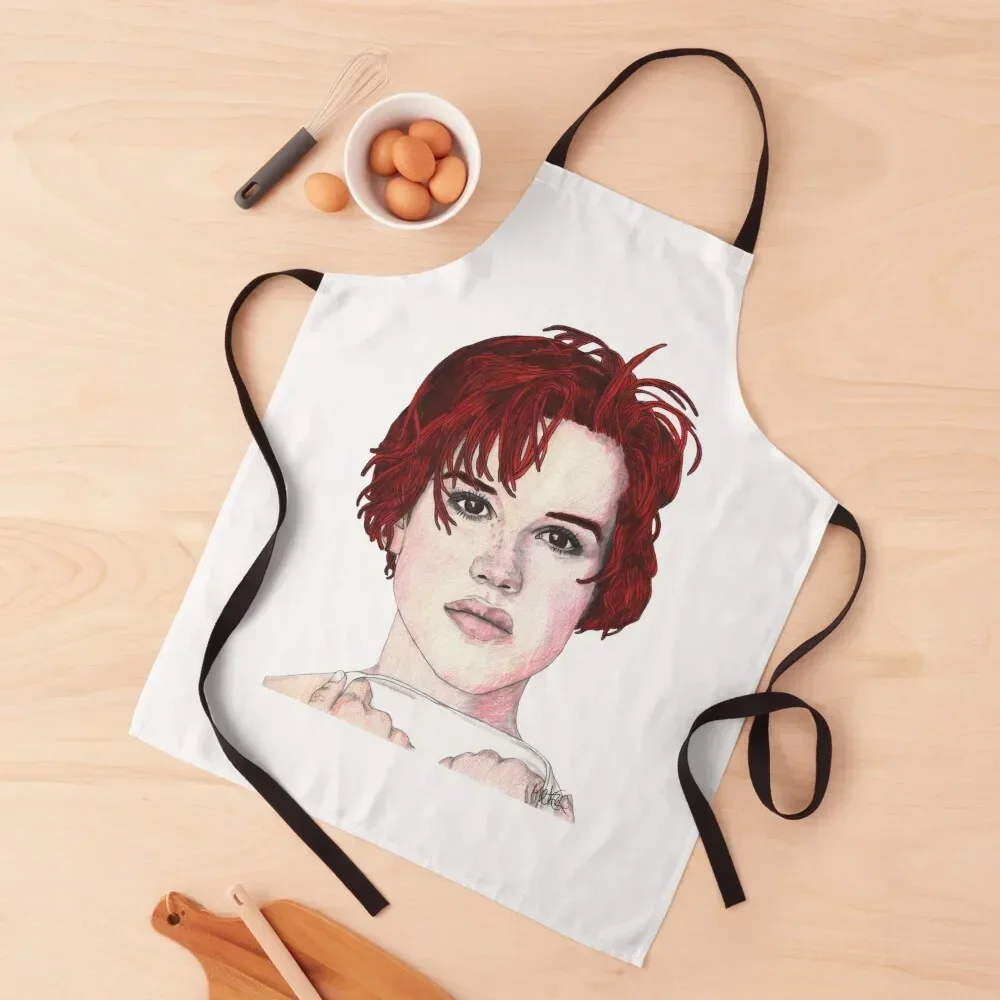 

Molly Ringwald Apron Kitchen Apras Man kitchen girl For Women Kitchen Apron