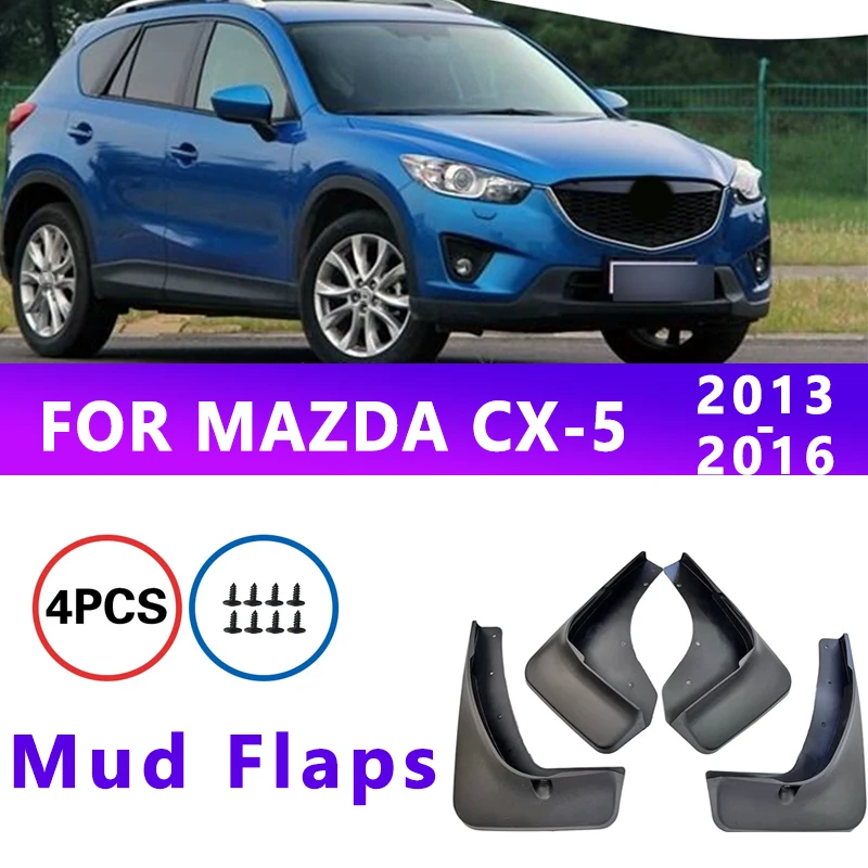 

Mud Flaps Fit for mazda CX-5 2013-2016 2014 2015 Mudguards Tire Fenders Splash Proof Accessories Wheel Guards 4ps