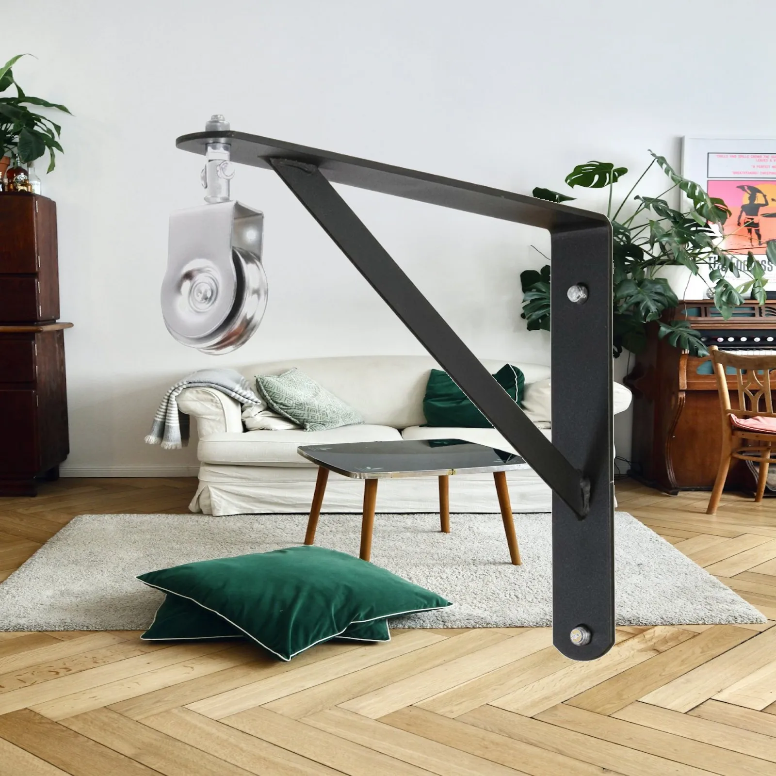 Shoulder Pulley Trainer Wall Mounted Rehabilitation Equipment Upper Limb Exercise System for Home Recovery