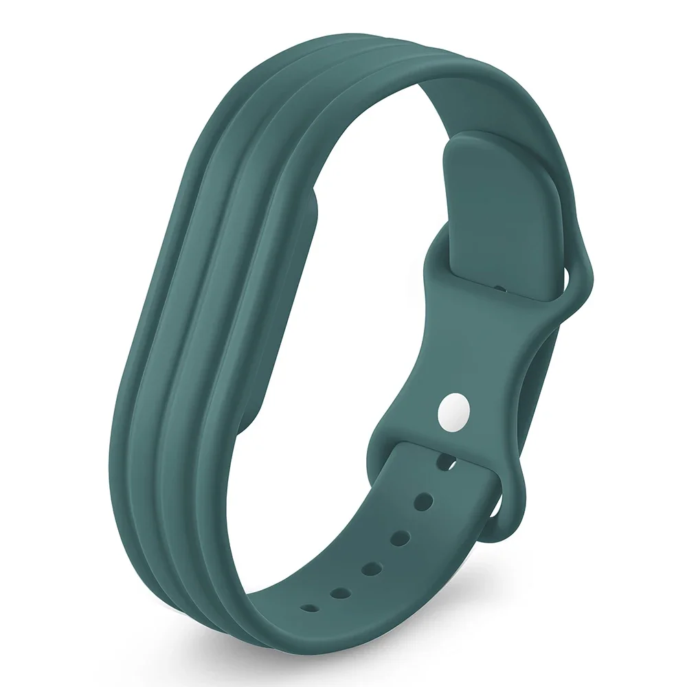 für Google Fitbit Air Silikon+Nylon-Schlaufenarmband für Fitbit Air Fitness Tracker 1:1 Original Sport-Uhrenarmband Armband-Zubehör – Detail 36