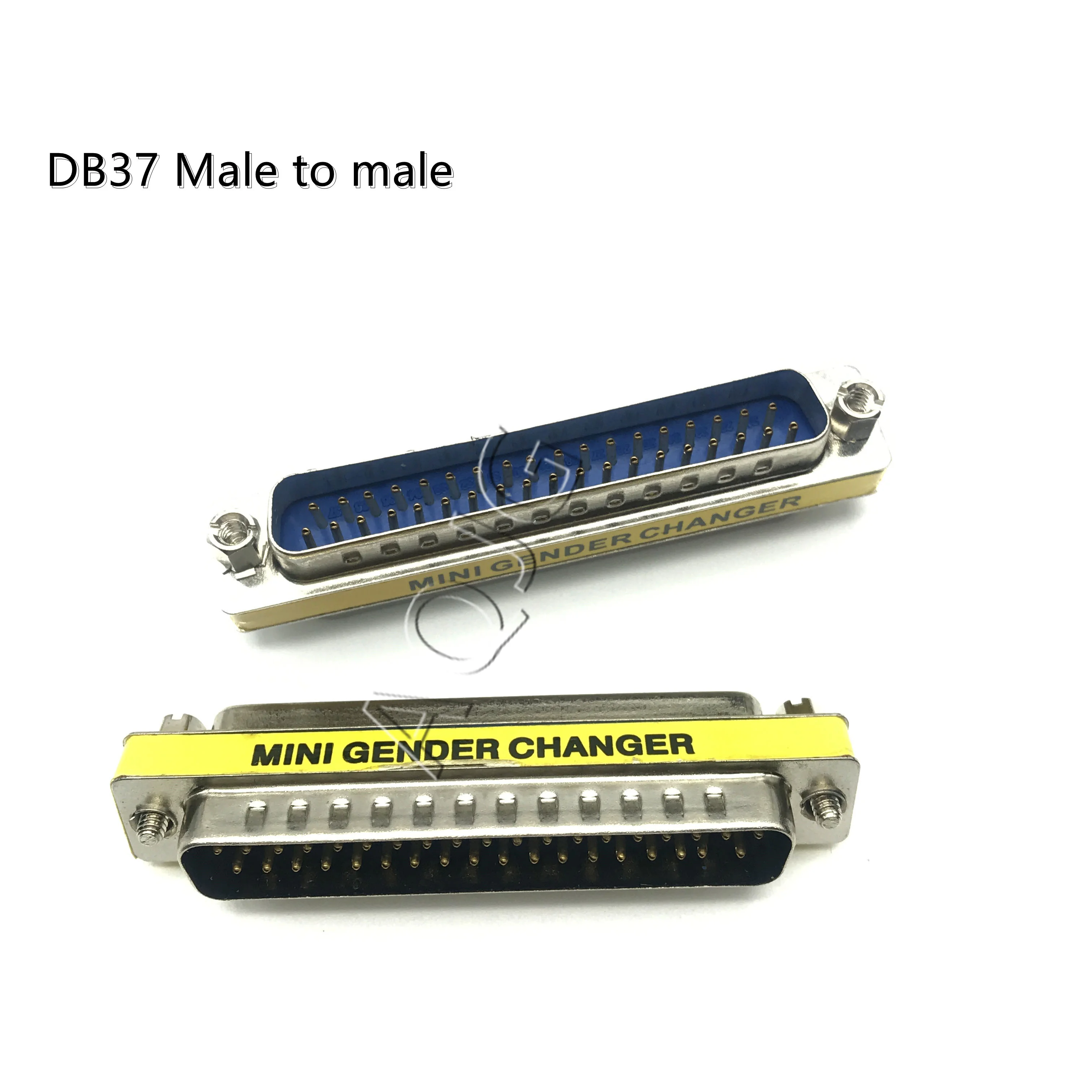 1個D-SUB db25シリアルケーブル拡張アダプター25ピンdb37オスからオスm/m db25メスからf/f