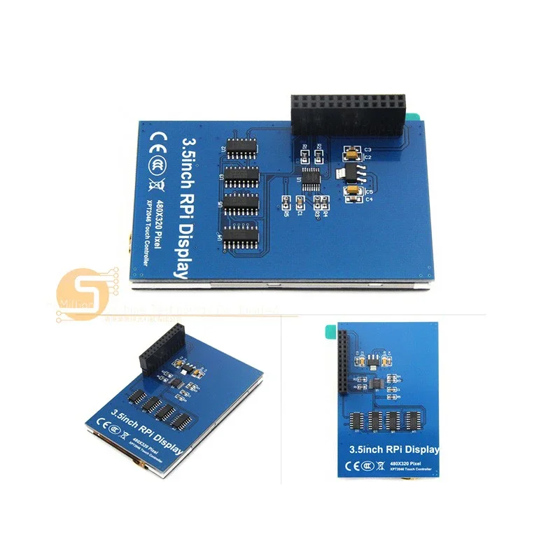 3. 5-calowy ekran wyświetlacz TFT LCD 480*320 z panelem dotykowym do RPi1/RPi2/Raspberry pi3/Raspberry Pi 4 Board V3 darmowa wysyłka