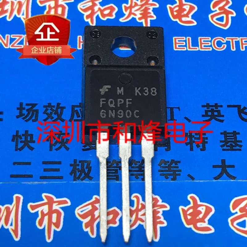 5PCS FQPF6N90C TO-2…